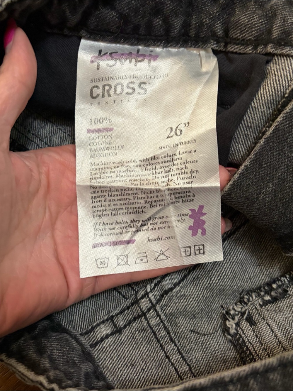 Kith x Ksubi Chlo Cargo Jeans Black - Picture 8 of 11